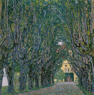 Avenue in the Park of Schloss Kammer by Gustav Klimt